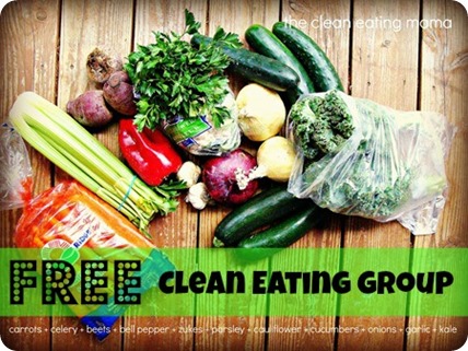 free clean eating group